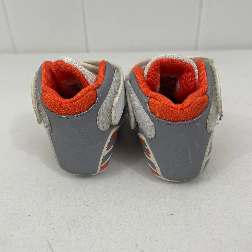 Air Jordan VIII 8 Orange Blaze/Stealth 2007 305362-102 Toddler Soft 1C NO BOX